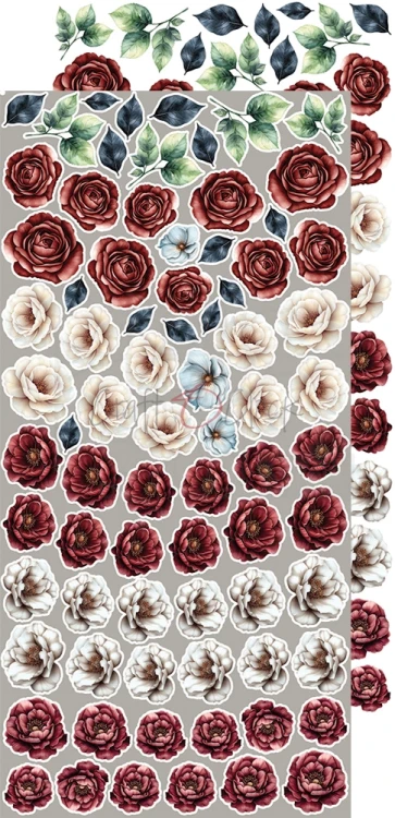 Zestaw dodatków 15x30 Mindfulness Time - Flowers CC-C76-MT-11 Craft O'Clock