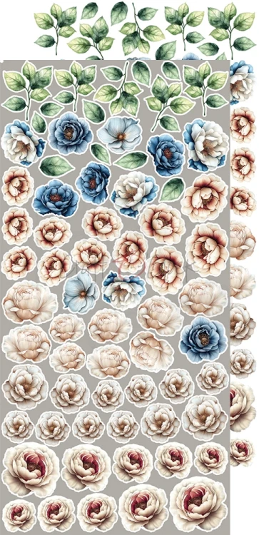 Zestaw dodatków 15x30 Mindfulness Time - Flowers CC-C76-MT-11 Craft O'Clock