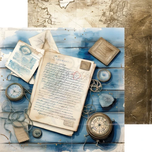 Zestaw papierów do scrapbookingu 20x20 Summer Adventures  CC-C77-SAS-07 Craft O'Clock