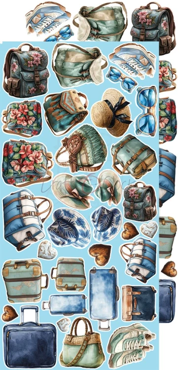 Zestaw dodatków 15x30 Summer Adventures - Chill CC-C77-SAS-11 Craft O'Clock