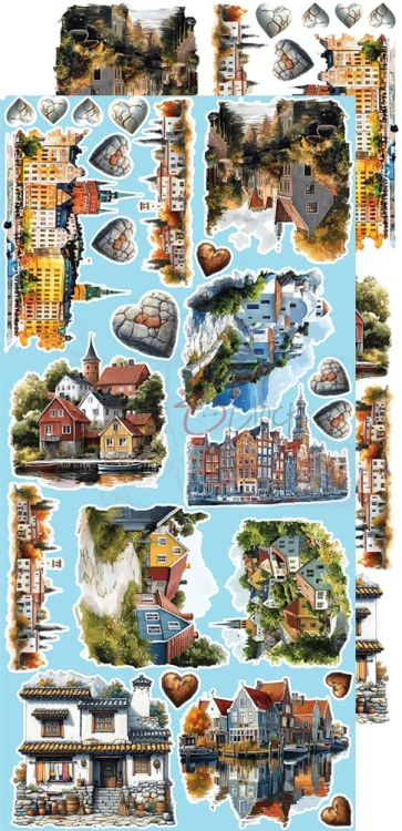 Zestaw dodatków 15x30 Summer Adventures - Chill CC-C77-SAS-11 Craft O'Clock