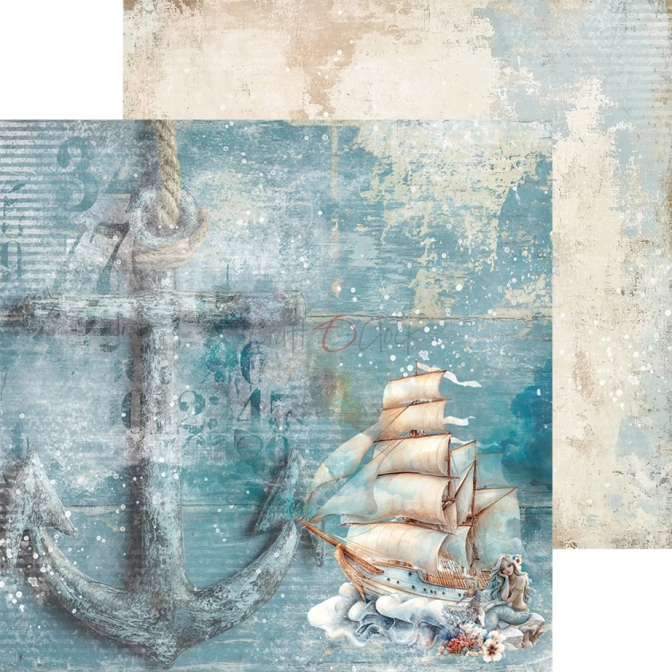 Zestaw papierów do scrapbookingu 20x20 Emerald Tales  CC-F40-ET-07 Craft O'Clock