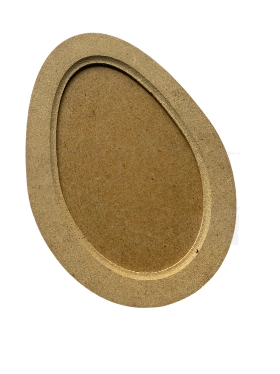 Jajko z nakładką 13.8cm HDF D00196 Dekor Wood