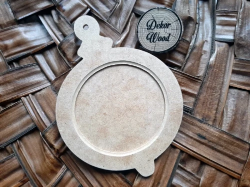 Bombka HDF D00087 Dekor Wood