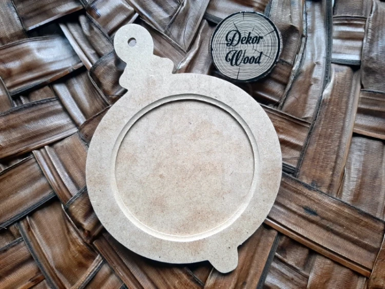 Bombka HDF D00087 Dekor Wood