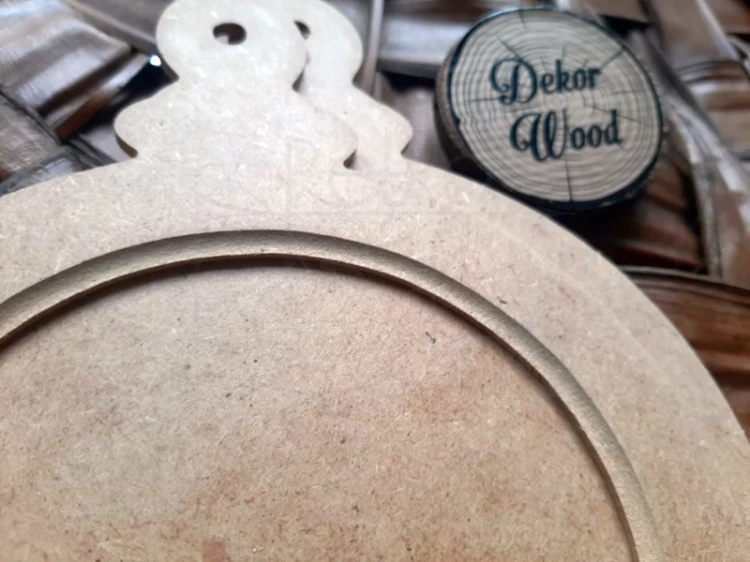 Bombka HDF D00087 Dekor Wood