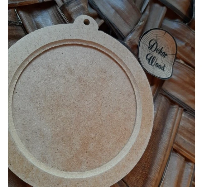 Bombka HDF D00029 Dekor Wood