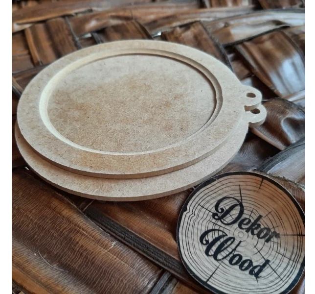 Bombka HDF D00029 Dekor Wood