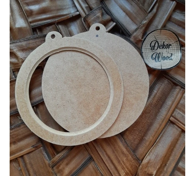 Bombka HDF D00029 Dekor Wood