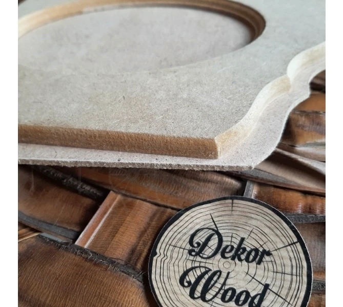 Ramka dwuczęściowa HDF D00007 Dekor Wood