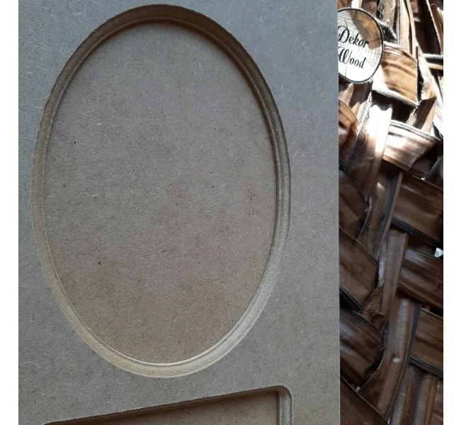 Ramka dwuczęściowa HDF D00009 Dekor Wood