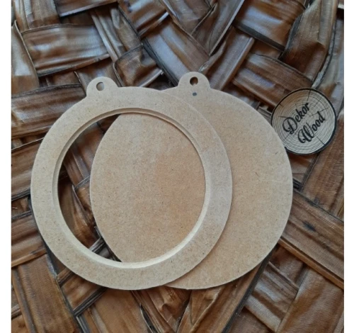 Bombka HDF D00157 Dekor Wood