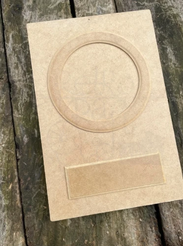 Baza i 2 dekory HDF D00170 Dekor Wood