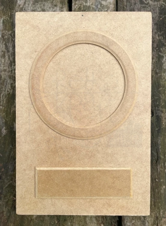 Baza i 2 dekory HDF D00170 Dekor Wood