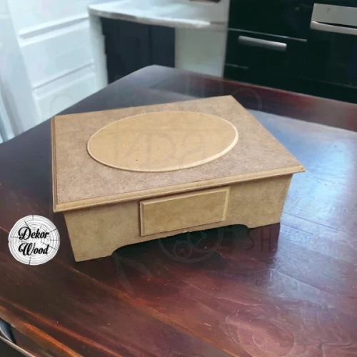 Dekory zestaw owal i prostokąt HDF D00139 Dekor Wood