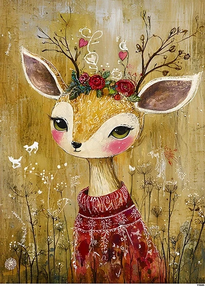 Papier ryżowy do decoupage A5 Sarenka 11685