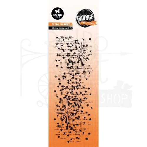 Stempel akrylowy Grunge Collection Starry background SL-GR-STAMP840 Studio Light