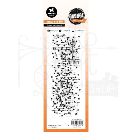 Stempel akrylowy Grunge Collection Starry background SL-GR-STAMP840 Studio Light