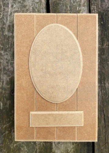 Baza i 2 dekory HDF D00169 Dekor Wood