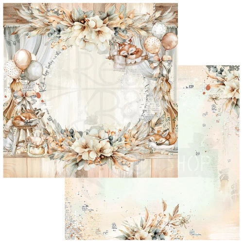 Zestaw papierów do scrapbookingu 30x30 Little Dreamer 8 arkuszy JLD31607 49 and Market