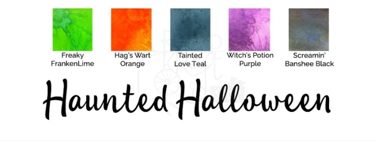 Zestaw pigmentów Magical Jar Haunted Halloween 5 szt MAG-03 Lindy's Stamp Gang