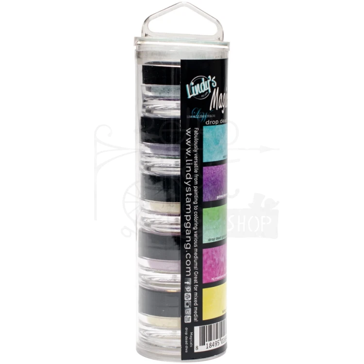 Zestaw pigmentów Magical Jar Drop Dead Diva 5 szt MAG-14 Lindy's Stamp Gang