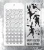 Zestaw stemple + szablon #83 Bunny Hop THMM183 Tim Holtz Stampers Anonymous