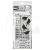 Zestaw stemple + szablon #82 Silhouette Birds THMM182 Tim Holtz Stampers Anonymous