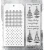 Zestaw stemple + szablon #78 Scribbly Christmas THMM178 Tim Holtz Stampers Anonymous