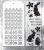 Zestaw stemple + szablon #63 Spring Shadows THMM163 Tim Holtz Stampers Anonymous