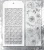Zestaw stemple + szablon #61 Floral Elements THMM161 Tim Holtz Stampers Anonymous