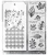 Zestaw stemple + szablon #50 Nature's Wonder THMM150 Tim Holtz Stampers Anonymous