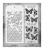 Zestaw stemple + szablon #44 Flutter THMM144 Tim Holtz Stampers Anonymous
