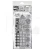 Zestaw stemple + szablon #24 Flower Garden THMM124 Tim Holtz Stampers Anonymous