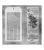 Zestaw stemple + szablon #19 Lady Rose THMM119 Tim Holtz Stampers Anonymous
