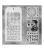 Zestaw stemple + szablon #18 Noble Gent THMM118 Tim Holtz Stampers Anonymous