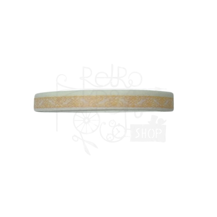 Taśma washi - Delikatny ornament retro - 5mm