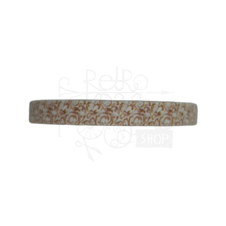 Taśma washi - Delikatny ornament retro - 5mm