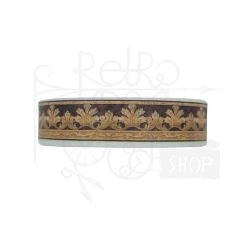 Taśma washi - Ornament retro - 10mm
