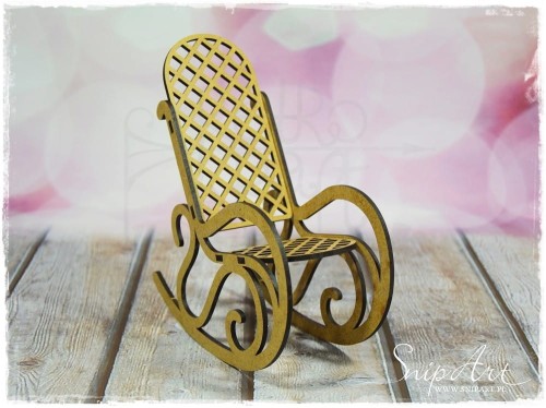 Tekturka Fotel bujany 3D MDF SnipArt