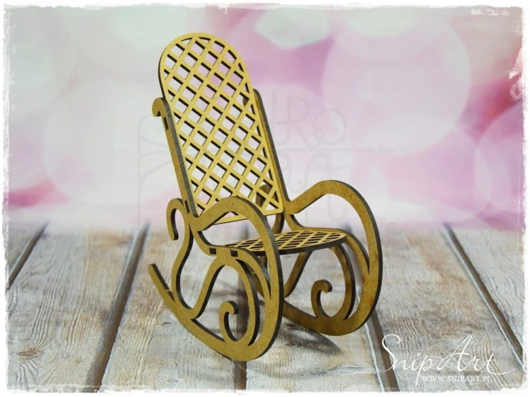 Tekturka Fotel bujany 3D MDF SnipArt