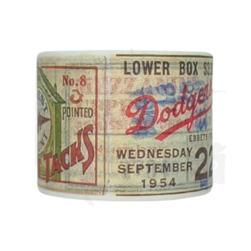 Taśma washi - Etykiety reklamy retro - 30mm