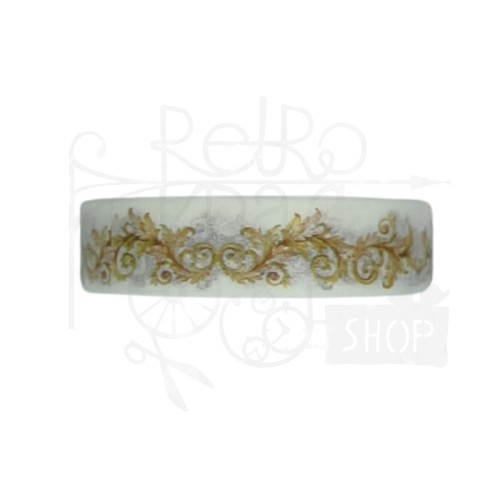 Taśma washi - Delikatny ornament retro - 10mm