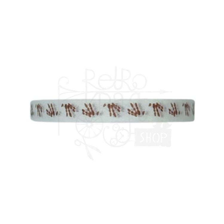 Taśma washi - Ślady ptaków - 5mm