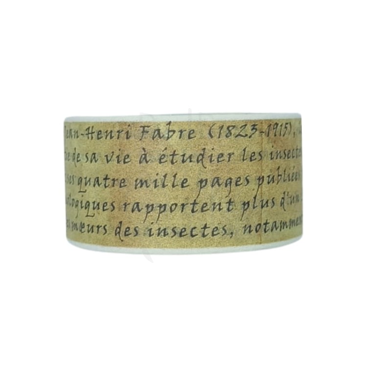 Taśma washi - Napisy retro - 20mm