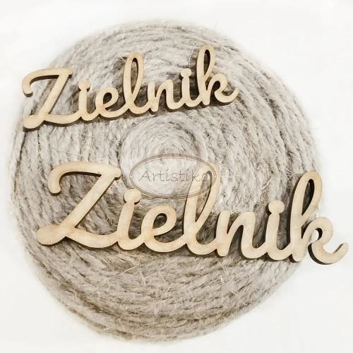 Napis HDF - Zielnik 1 - Artistiko