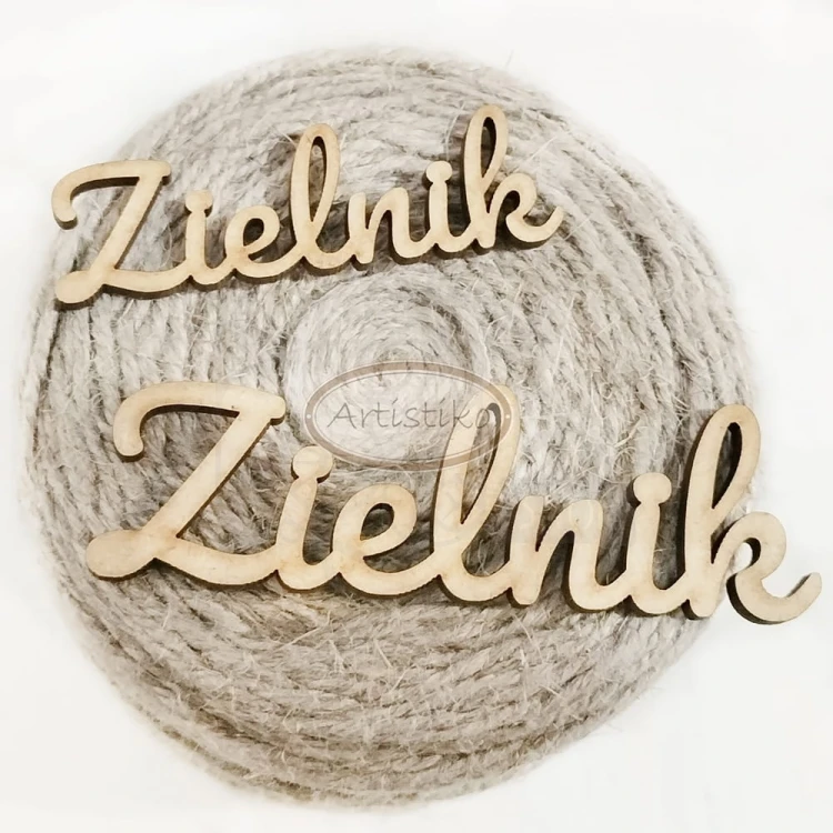 Napis HDF - Zielnik 1 - Artistiko