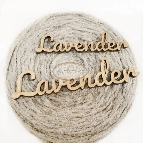 Napis HDF - Lavender 1 - Artistiko