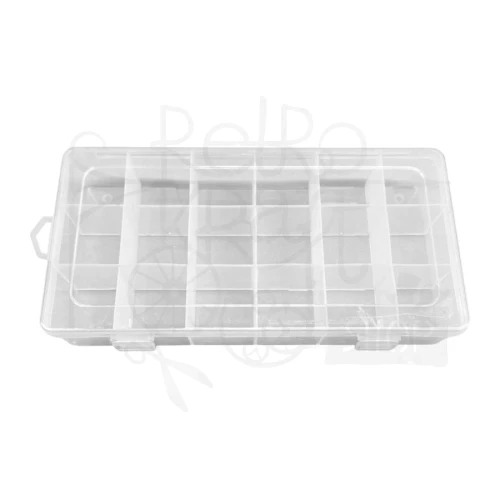 Pojemnik plastikowy - organizer 23x12x4.2cm
