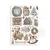Papier washi A5 The Owl’s House 8 Ark SBW23 Stamperia